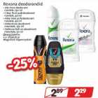 Allahindlus - Rexona deodorandid
• Alo Vera deodorant
naistele, 150 ml
• Clear Pure pulkdeodorant
naistele, 40 ml
• Aloe Vera pulkdeodorant
naistele, 40 ml
• Adventure deodorant
meestele, 150 ml
• Defence Roll-on deodorant
meestele, 50 ml
