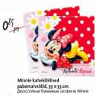 Магазин:Hüper Rimi,Скидка:Двухслойные бумажные салфетки Minnie