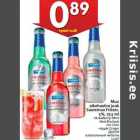 Allahindlus - Muu alkohoolne jook
Saaremaa Frizzer,
5%, 27,5 ml
•Strawberry-Mint
•Red Rhubarb
•Ice Lime
•Apple Ginger