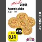 Allahindlus - Kaneelisaiake
50g / * 10tk