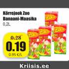 Allahindlus - Kõrrejook Zoo Banani-Maasika