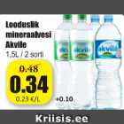 Allahindlus - Looduslik mineraalvesi Akvile