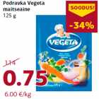 Allahindlus - Podravka Vegeta
maitseaine
125 g