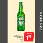 Allahindlus - Õlu Heineken,
5%, 50 cl