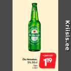 Õlu Heineken,
5%, 50 cl