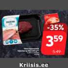 Allahindlus - Veise tagaosasteik
Selection by Rimi 200 g***