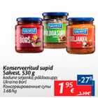 Allahindlus - Konserveritud supid Salvest, 530 g