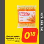 Makaron sarveke
Rimi Basic, 500 g