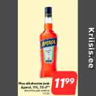 Muu alkohoolne jook
Aperol, 11%, 70 cl**