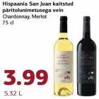 Hispaania San Juan kaitstud
päritolunimetusega vein
