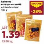 Rambyno
suitsujuustu snäkk