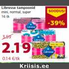 Libresse tampoonid