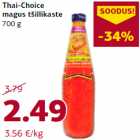 Thai-Choice
magus tšillikaste
700 g