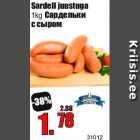 Sardell juustuga
1kg