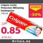 Colgate Cavity
Protection Whitening
hambapasta
100 ml
