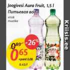 Joogivesi Aura Fruit, 1,5 l
