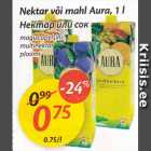 Nektar või mahl Aura, 1 l