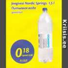 Allahindlus - Joogivesi Nordic Springs, 1,5 l