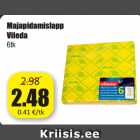 Majapidamislapp
Vileda
6tk
