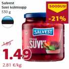 Salvest
Suvi külmsupp
530 g