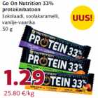 Go On Nutrition 33%
proteiinibatoon