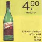 Allahindlus - Läti viin Vodkak