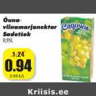Õuna-viinamarjanektar
Sadotšok
0,95L