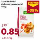 Allahindlus - Tartu Mill Pille
pisikesed pannkoogid
400 g