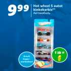 Hot wheel 5 autot
kinkekarbis**