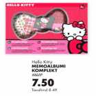 Allahindlus - Memoalbumi komplekt Hello Kitty
