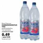 Allahindlus - Karboniseeritud vesi Rasa Premium