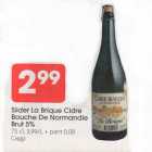 Allahindlus - Siider La Brique Cidre Bouche De Normandie Brut 5%