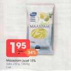 Allahindlus - Maasdam juust 15%