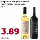 Hispaania San Juan kaitstud
päritolunimetusega vein
75 cl