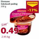 Магазин:Comarket,Скидка:Шоколадный пудинг Ehrmann
200 г