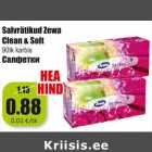 Allahindlus - Salvrätikud Zewa
Clean & Soft
90tk karbis
