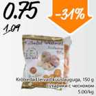 Krõbedad leivad küüslauguga