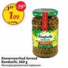 Allahindlus - Konserveeritud herned Bonduelle, 660 g