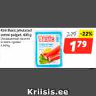 Allahindlus - Rimi Basic jahutatud
surimi pulgad, 400 g