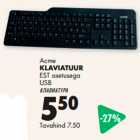 Acme
KLAVIATUUR 