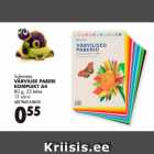 Sulemees
VÄRVILISE PABERI
KOMPLEKT A4