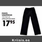 POISTE
VIIGIPÜKSID