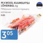 M.V.WOOL KUUMSUITSU LÕHERIBID, kg