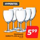 Магазин:Hüper Rimi,Скидка:Бокалы для вина
DOMOTTI, 250 мл, 6 шт.
