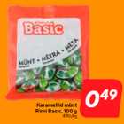 Allahindlus - Karamellid münt
Rimi Basic, 100 g