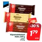 Магазин:Hüper Rimi, Rimi, Mini Rimi,Скидка:Шоколад для выпечки Kalev, 200 г