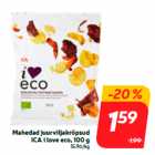 Мягкие овощные чипсы
ICA i love eco, 100 г