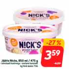 Мороженое
  Nicks, 850 мл / 475 г