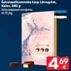 Allahindlus - Šokolaadikommide karp Linnupiim,
Kalev, 340 g
