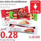 Allahindlus - Axa Active Fit müslibatoon